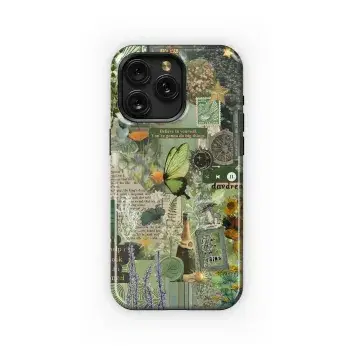 Green Daydream Aesthetic Phone Case iPhone Samsung Cover Pixel 5005 - Image 1