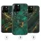 Green Marble With Gold Phone Case - Image 1