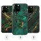 Green Marble With Gold Phone Case - Image 1