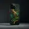 Green Marble With Gold Phone Case - Image 2