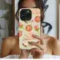 Green Wheat Watercolor Design Phone Case iPhone Samsung Cover Pixel 5193 - Image 1