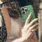 Green White Knitted Mosaic Phone Case iPhone Samsung Cover Pixel 3848 - Image 5