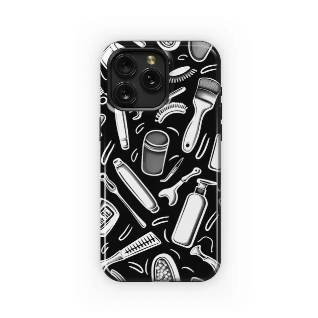 Grooming Essentials Pattern Phone Case iPhone Samsung Cover Pixel 5168