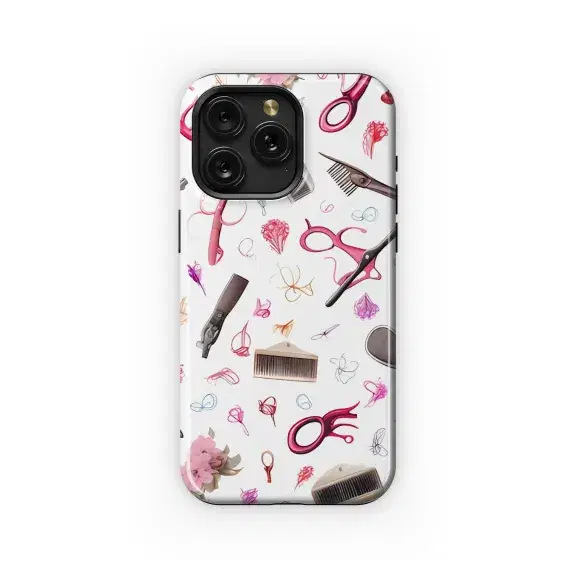 Grooming Tools Pattern Phone Case iPhone Samsung Cover Pixel 5169 - Image 1