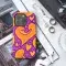 Groovy Orange Hearts Phone Case iPhone Samsung Cover Pixel 3124 - Image 3