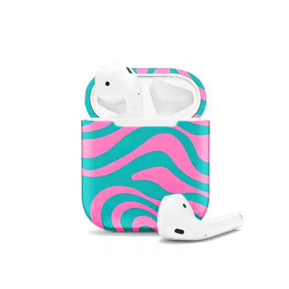 Groovy Psychedelic Seamless Pattern AirPods Case AirPods Pro AirPods Pro 2 AirPods 3 AirPods 2 Glossy 2151 - Image 1