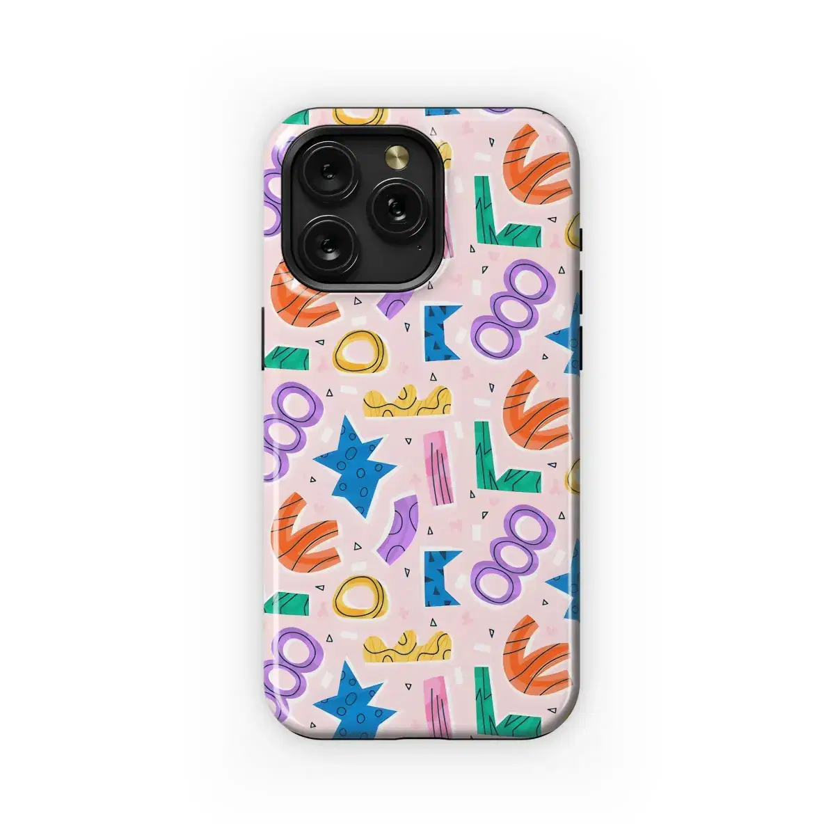 Groovy Retro Shapes Phone Case iPhone Samsung Cover Pixel 5832 - Image 1