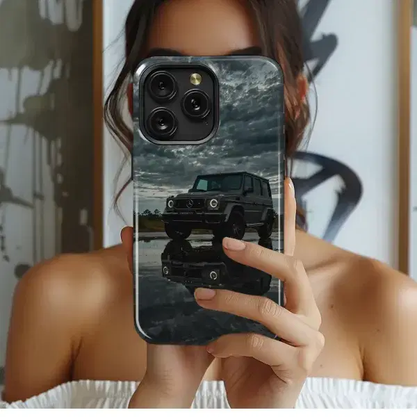 G-Wagon Stormy Night
 Phone Case iPhone Samsung Cover Pixel 5638 - Image 1