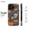 Halloween Spider Web Bat Skeleton Pumpkin Fall Phone Case iPhone Samsung Cover Pixel 1031 - Image 5