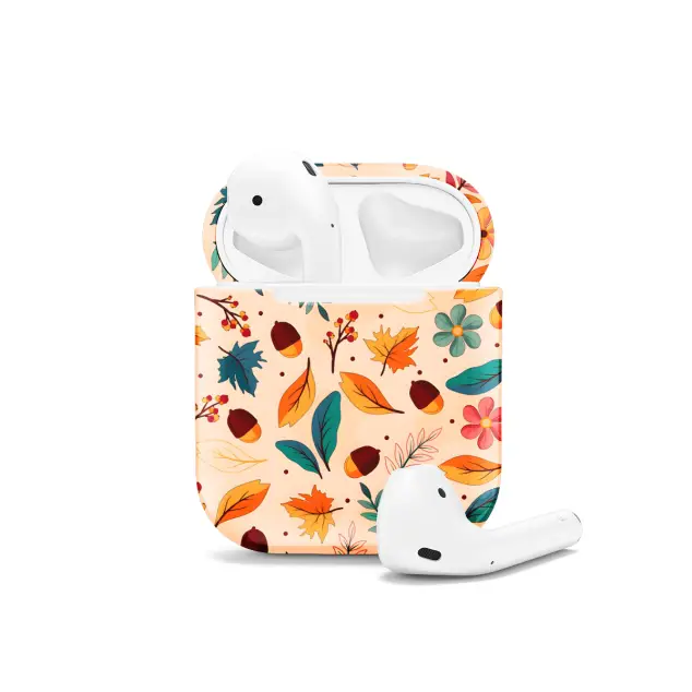 Hand Drawn Autumn Fall AirPods Case AirPods Pro AirPods Pro 2 AirPods 3 AirPods 2 Glossy 1147