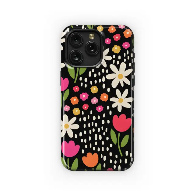 Hand Drawn Floral Phone Case iPhone Samsung Cover Pixel 3935