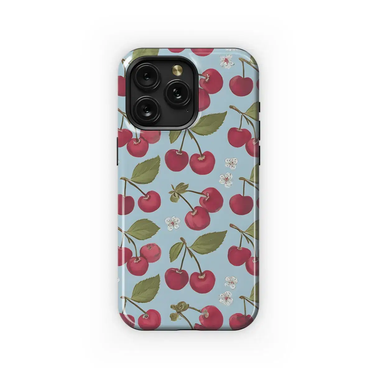 Hand drawn flower and berry Phone Case iPhone Samsung Cover Pixel 3755 - Image 1