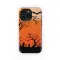 Haunted Graveyard Bat Flight Silhouette Phone Case iPhone Samsung Cover Pixel 6993 - Image 1
