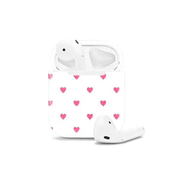 Heart Pattern AirPods Case AirPods Pro AirPods Pro 2 AirPods 3 AirPods 2 Glossy 2143 - Image 1