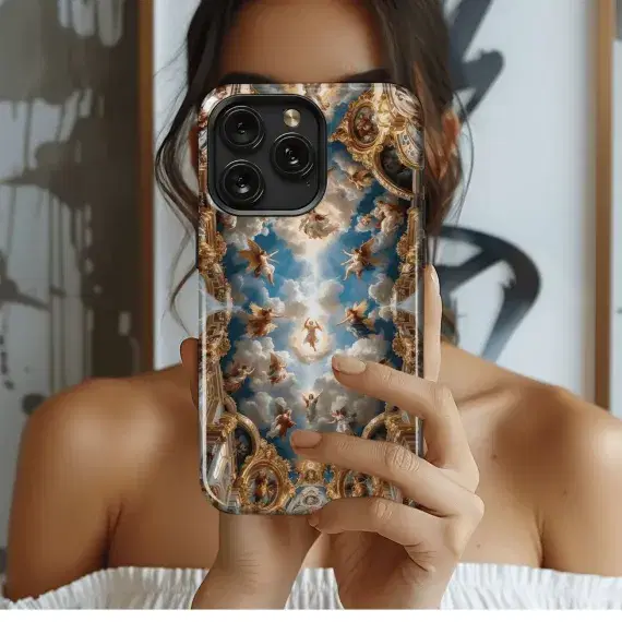 Heavenly Baroque Art
 Phone Case iPhone Samsung Cover Pixel 4451 - Image 1
