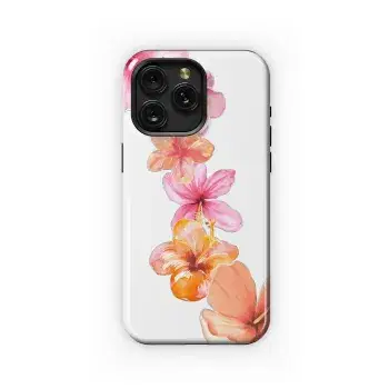 Hibiscus Floral Design
 Phone Case iPhone Samsung Cover Pixel 5489 - Image 1