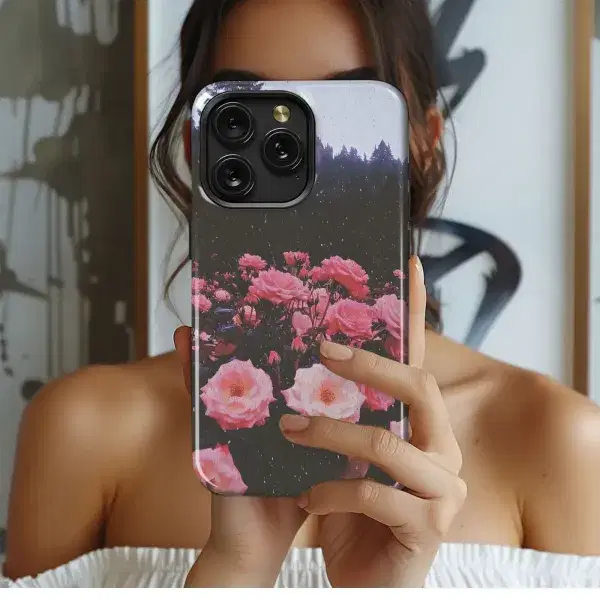 Hibiscus Floral Design
 Phone Case iPhone Samsung Cover Pixel 5489 - Image 1