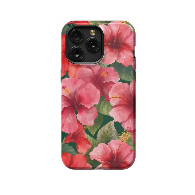 Hibiscus Flower Phone Case iPhone Samsung Cover Pixel 1349