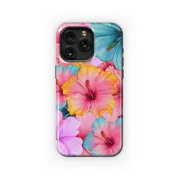 Hibiscus Paradise Blooms
 Phone Case iPhone Samsung Cover Pixel 5493 - Image 1