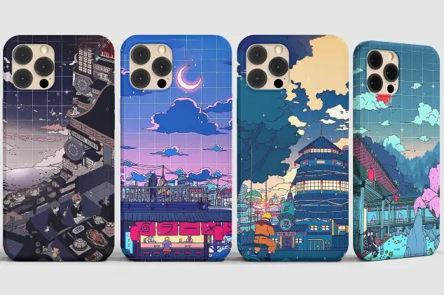 High-Quality Magical Girl Snap Phone Case