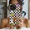 Horror Cat and Pumpkin Rainbow Pattern  Phone Case iPhone Samsung Cover Pixel 1803 - Image 2