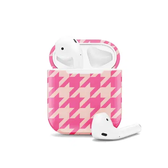 Houndstooth Pattern AirPods Case AirPods Pro AirPods Pro 2 AirPods 3 AirPods 2 Glossy 2376 - Image 1