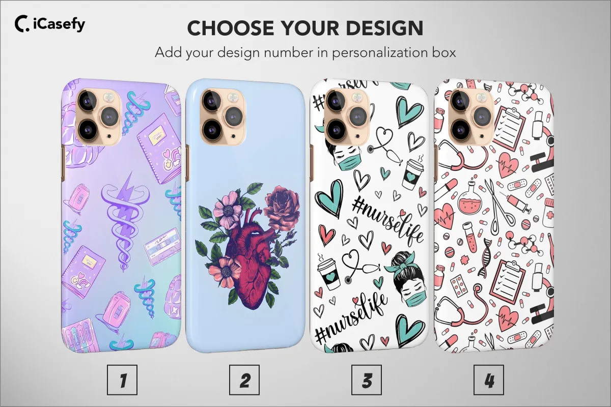 iPad Air 2 Anatomy Nurse Aesthetic Hospital Doctor Heart Phone Case - Image 1