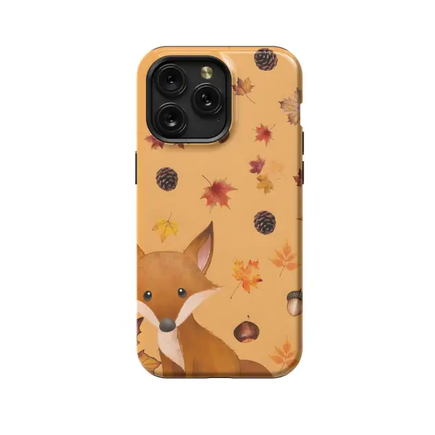 iPad Air 2 Autumn Fox in Fall Cones Phone Case
