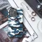 Blue and White Camouflage iPad Air 2 Phone Case - Image 3