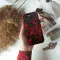 iPad Air 2 Dark Red Marble Phone Case - Image 2