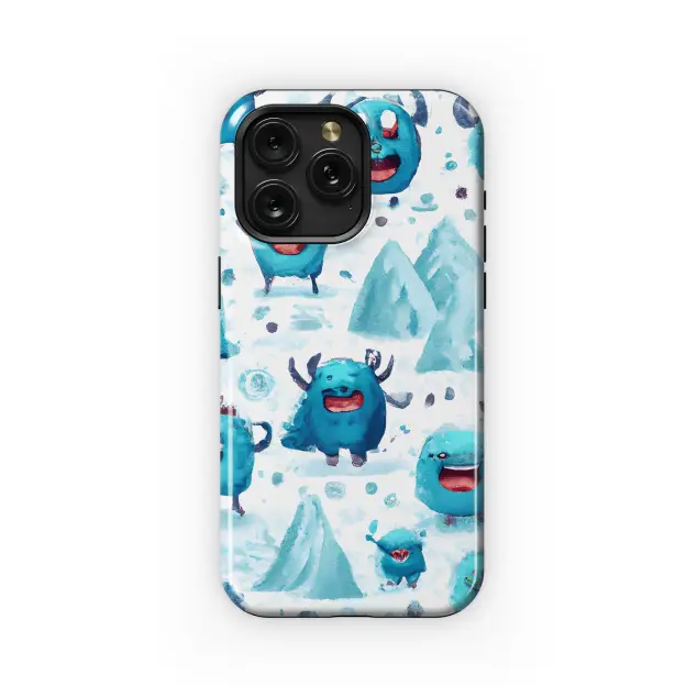 iPad Air 2 Disney Monsters Blue Snow Watercolor Phone Case