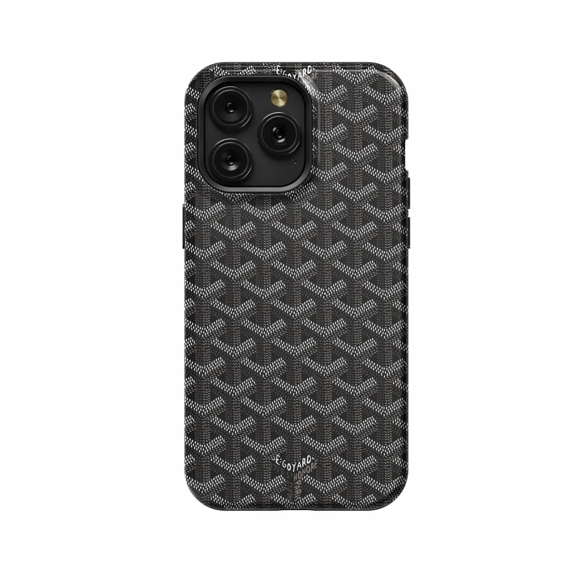 iPad Air 2 Goyard Black Pattern Goyard Phone Case - Image 1