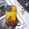 Lion with Small Lion Orange Sky iPad Air 2 Phone Case - Image 3