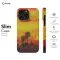 Lion with Small Lion Orange Sky iPad Air 2 Phone Case - Image 6