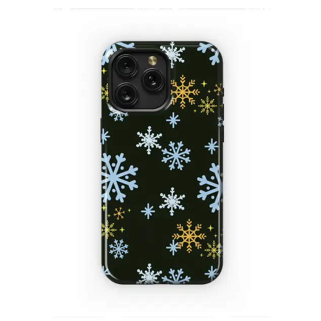 iPad Air 2 Midnight Frost & Golden Snowfall Phone Case