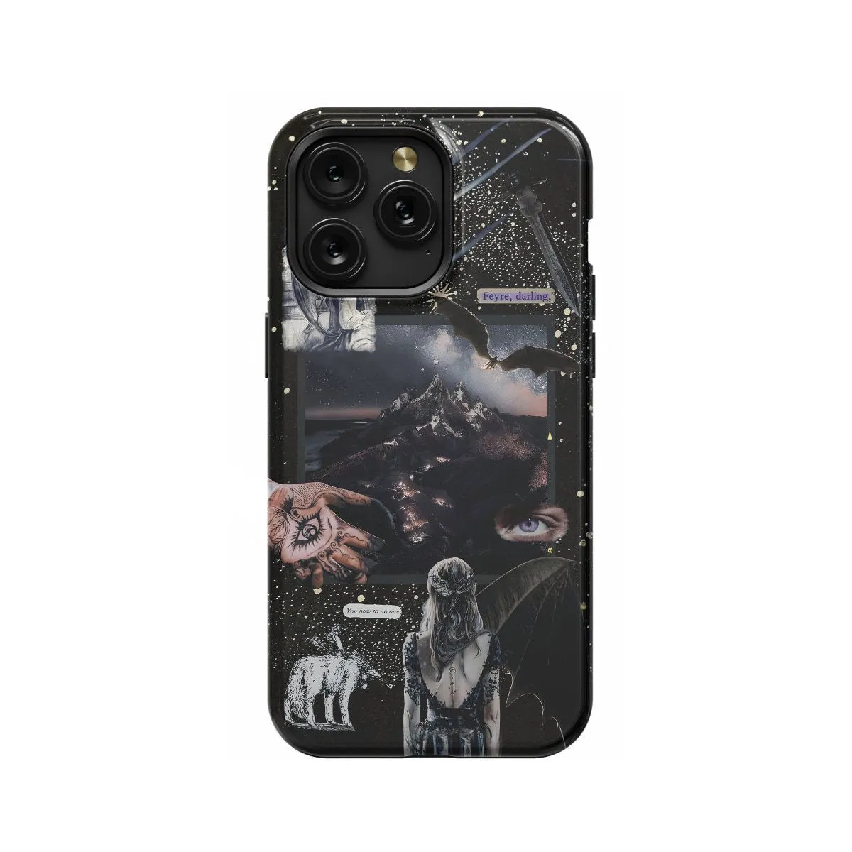 iPad Air 2 Night Court Symbol Acotar Acomaf Velaris Mountain Phone Case - Image 1
