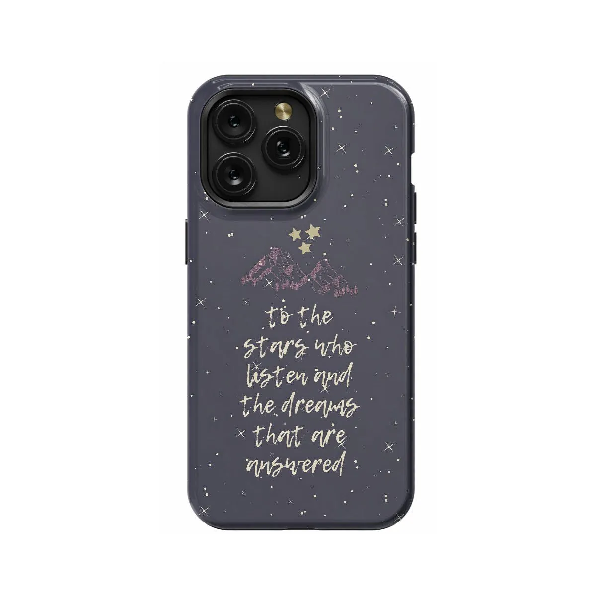 iPad Air 2 Night Court Symbol Acotar Acomaf Velaris Mountain Stars Phone Case - Image 1