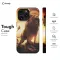 Orange Lion Bark iPad Air 2 Phone Case - Image 5
