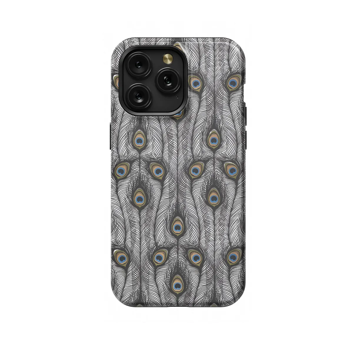 iPad Air 2 Peacock Feather Phone Case - Image 1