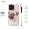 iPad Air 2 Portrait Dog Pug Phone Case - Image 6