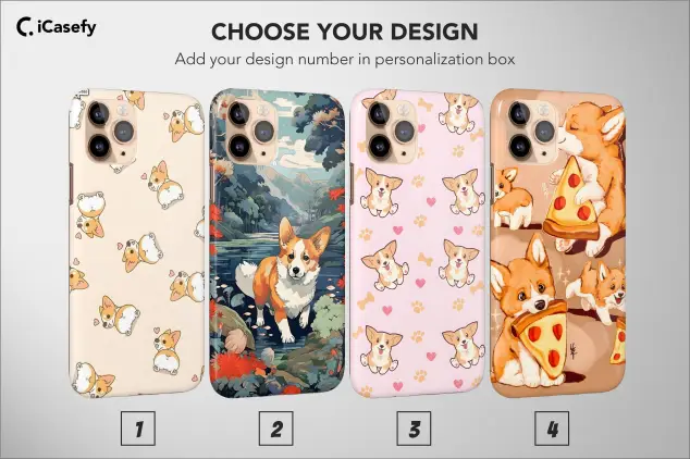 iPad Air 2 Seamless Lovely Dog Corgi Animal Phone Case