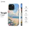 iPad Air 2 Vibrant Summer Lofi Floral Beach Sea Phone Case - Image 5