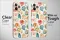 iPad Air 2 Vintage Seashell Aesthetic Nature Draw Colorful Phone Case - Image 5