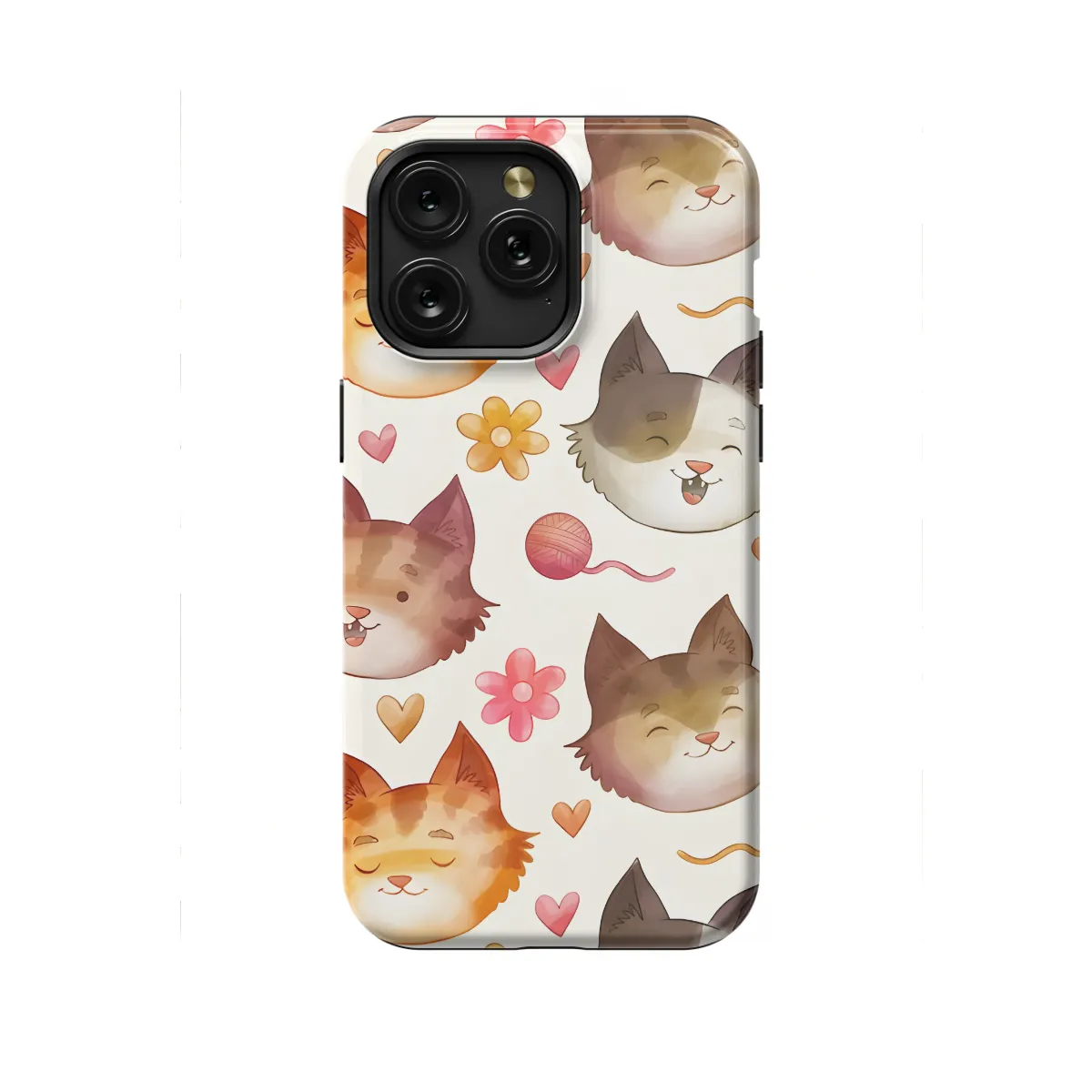 iPad Air 2 Watercolor Cat Day Phone Case - Image 1