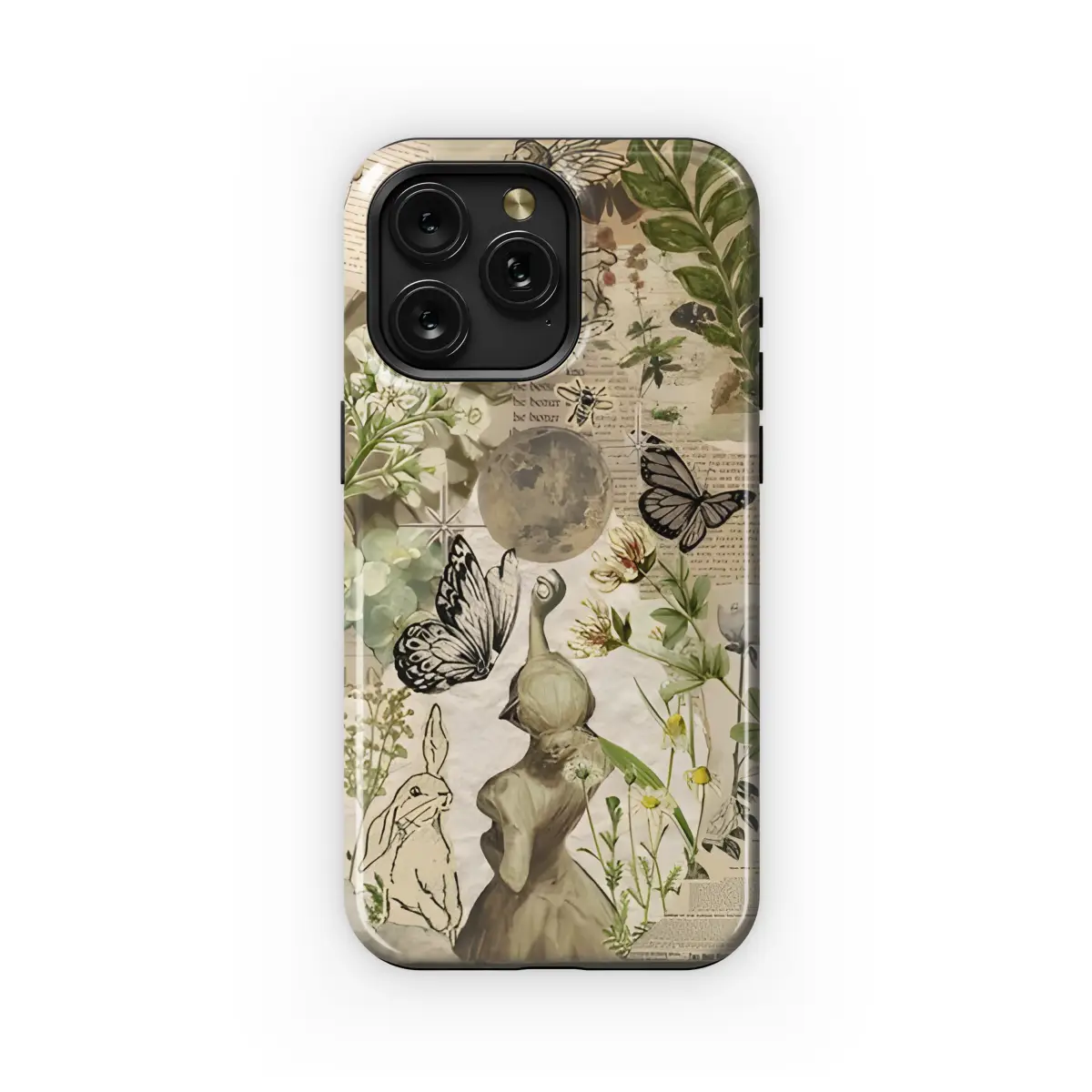 iPad Pro 11 Cottagecore Nature Scrapbook Phone Case - Image 1