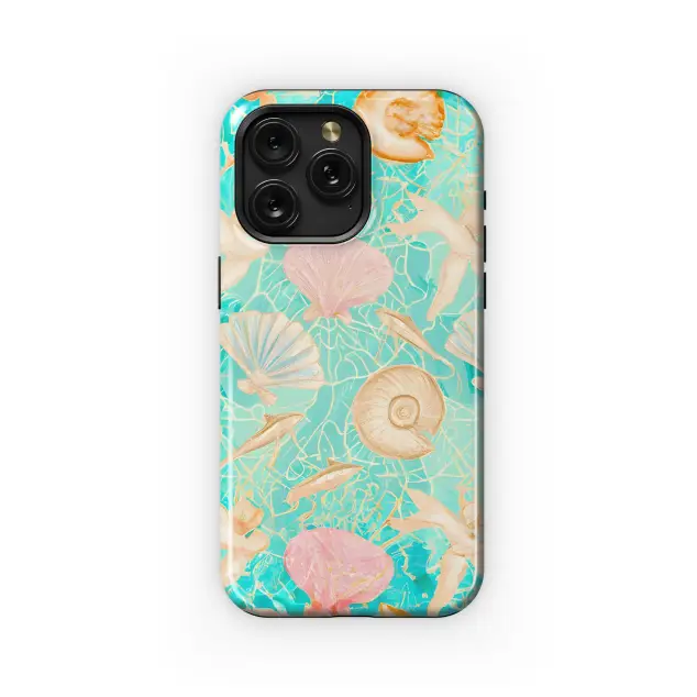 iPad Pro 11 Pastel Watercolor Sea Life Phone Case