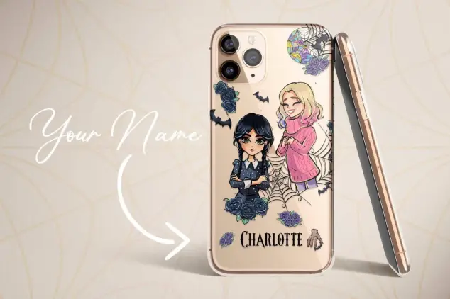 iPhone 11 Pro Max Wednesday , Enid Sinclear , Soft Clear Ophelia Window Phone Case