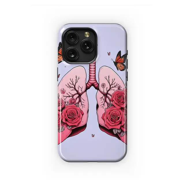 iPhone 12 Where Roses and Butterflies Breathe Phone Case