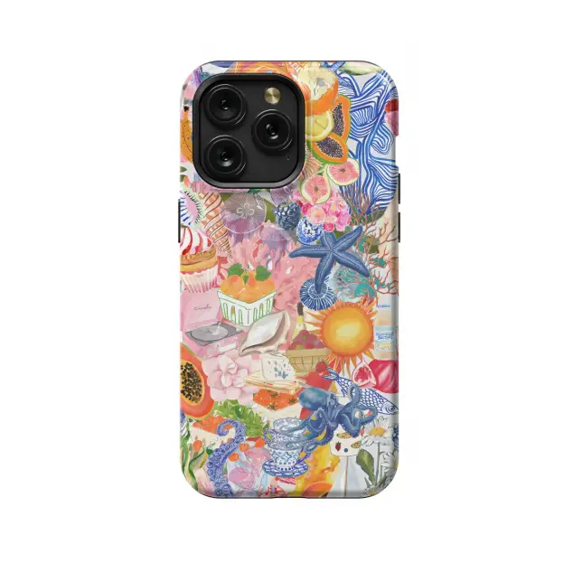 iPhone 13 Summer Vibe Collage Beachy Sea Ocean Aesthetic Phone Case