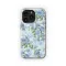 iPhone 13 Vintage Blue Floral Pattern Phone Case - Image 1